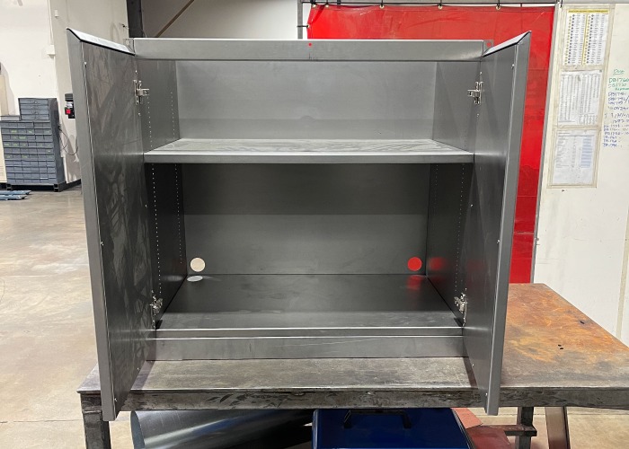 custom metal cabinet fabrication